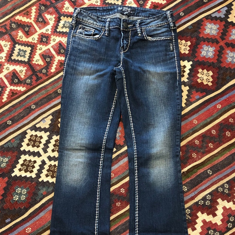 Aiko Silver Jeans